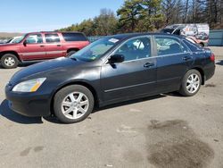 Salvage cars for sale at Brookhaven, NY auction: 2005 Honda Accord EX
