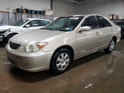 Toyota Camry LE Vehiculos salvage en venta: 2003 Toyota Camry LE