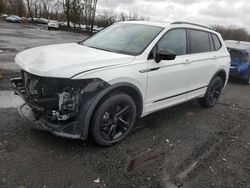 Salvage cars for sale at New Britain, CT auction: 2024 Volkswagen Tiguan SE R-LINE Black