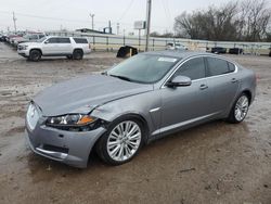 Salvage cars for sale at Oklahoma City, OK auction: 2012 Jaguar XF Portfolio