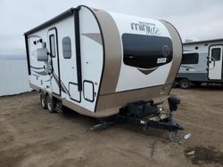 Salvage trucks for sale at Brighton, CO auction: 2018 Forest River Trailer