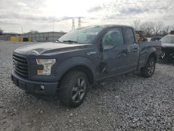 Salvage trucks for sale at Barberton, OH auction: 2016 Ford F150 Super Cab