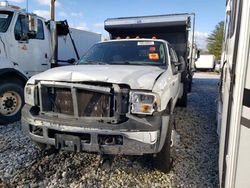 Salvage trucks for sale at West Warren, MA auction: 2007 Ford F450 Super Duty