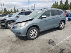 Salvage cars for sale from Copart Rancho Cucamonga, CA: 2012 Honda CR-V EXL