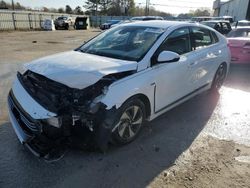 Hyundai Ioniq SEL salvage cars for sale: 2019 Hyundai Ioniq SEL