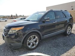 Salvage cars for sale from Copart Mentone, CA: 2014 Ford Explorer Limited