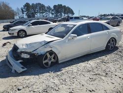 Mercedes-Benz S 550 salvage cars for sale: 2010 Mercedes-Benz S 550