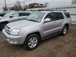 Salvage cars for sale at New Britain, CT auction: 2005 Toyota 4runner Limited