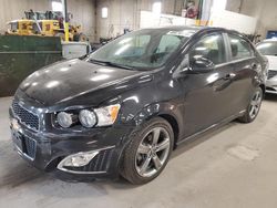 Salvage cars for sale from Copart Blaine, MN: 2014 Chevrolet Sonic RS