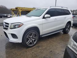 Mercedes-Benz salvage cars for sale: 2017 Mercedes-Benz GLS 550 4matic