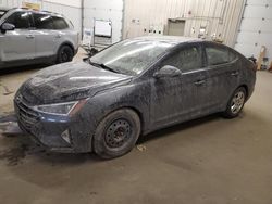 Salvage cars for sale at Candia, NH auction: 2020 Hyundai Elantra SEL