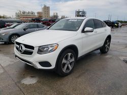 Salvage cars for sale from Copart New Orleans, LA: 2017 Mercedes-Benz GLC Coupe 300 4matic