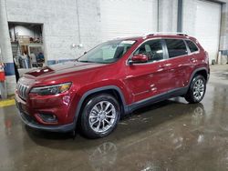 Jeep Grand Cherokee Vehiculos salvage en venta: 2019 Jeep Cherokee Latitude Plus