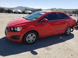 Chevrolet salvage cars for sale: 2016 Chevrolet Sonic LT