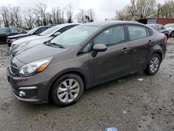 KIA Rio EX Vehiculos salvage en venta: 2017 KIA Rio EX