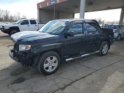 Salvage cars for sale from Copart Fort Wayne, IN: 2013 Honda Ridgeline RTL