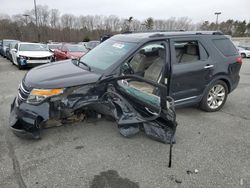 Salvage cars for sale at Exeter, RI auction: 2014 Ford Explorer Limited