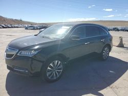 Salvage cars for sale at Littleton, CO auction: 2016 Acura MDX Technology