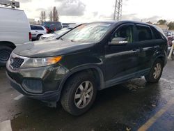 Salvage cars for sale at Vallejo, CA auction: 2012 KIA Sorento Base