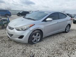 Salvage cars for sale at Kansas City, KS auction: 2013 Hyundai Elantra GLS