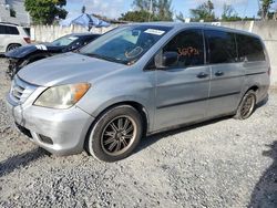 Salvage cars for sale from Copart Opa Locka, FL: 2010 Honda Odyssey LX