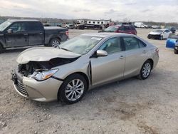 Salvage cars for sale from Copart Kansas City, KS: 2015 Toyota Camry Hybrid