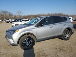 Salvage cars for sale at Des Moines, IA auction: 2018 Toyota Rav4 LE