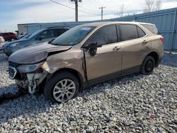 Salvage cars for sale at Wayland, MI auction: 2018 Chevrolet Equinox LT