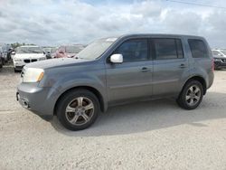 Salvage cars for sale at Grand Prairie, TX auction: 2012 Honda Pilot EXL