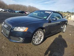 Salvage cars for sale from Copart Windsor, NJ: 2010 Audi A5 Premium Plus