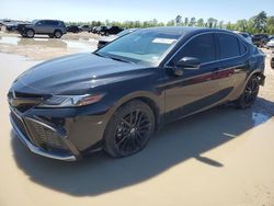 Salvage cars for sale at Houston, TX auction: 2022 Toyota Camry XSE