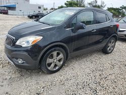Salvage cars for sale from Copart Opa Locka, FL: 2013 Buick Encore Convenience