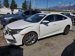 Salvage cars for sale from Copart Rancho Cucamonga, CA: 2019 Honda Civic EXL