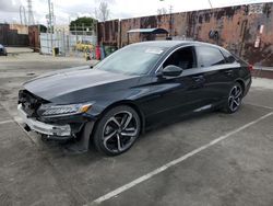 Buy Salvage Cars For Sale now at auction: 2022 Honda Accord Sport