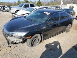 Salvage cars for sale from Copart Memphis, TN: 2016 Honda Civic LX