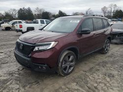Salvage cars for sale at Madisonville, TN auction: 2021 Honda Passport Touring