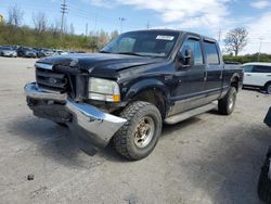 Salvage trucks for sale at Bridgeton, MO auction: 2002 Ford F250 Super Duty