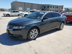 Chevrolet Impala salvage cars for sale: 2018 Chevrolet Impala LT