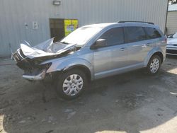 Salvage cars for sale from Copart Seaford, DE: 2018 Dodge Journey SE