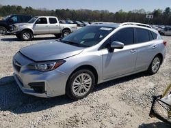 Salvage cars for sale from Copart Ellenwood, GA: 2018 Subaru Impreza Premium