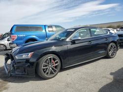 Salvage cars for sale at Las Vegas, NV auction: 2019 Audi S5 Premium Plus