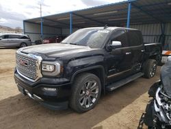 Salvage cars for sale from Copart Colorado Springs, CO: 2017 GMC Sierra K1500 Denali