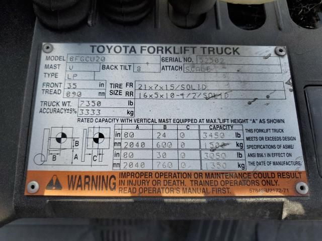 2014 Toyota Forklift