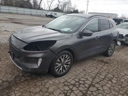 Salvage cars for sale at Bridgeton, MO auction: 2020 Ford Escape Titanium