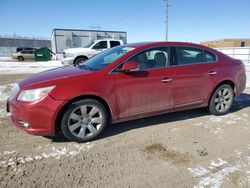 Salvage cars for sale from Copart Bismarck, ND: 2012 Buick Lacrosse Premium