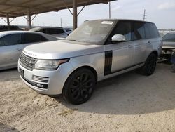 Salvage cars for sale at Temple, TX auction: 2014 Land Rover Range Rover Supercharged