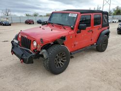 Jeep salvage cars for sale: 2018 Jeep Wrangler Unlimited Sport