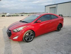 Salvage cars for sale from Copart Kansas City, KS: 2013 Hyundai Elantra Coupe GS