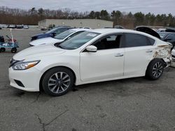 Salvage cars for sale at Exeter, RI auction: 2017 Nissan Altima 2.5