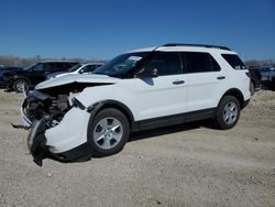 Salvage cars for sale at Wichita, KS auction: 2014 Ford Explorer